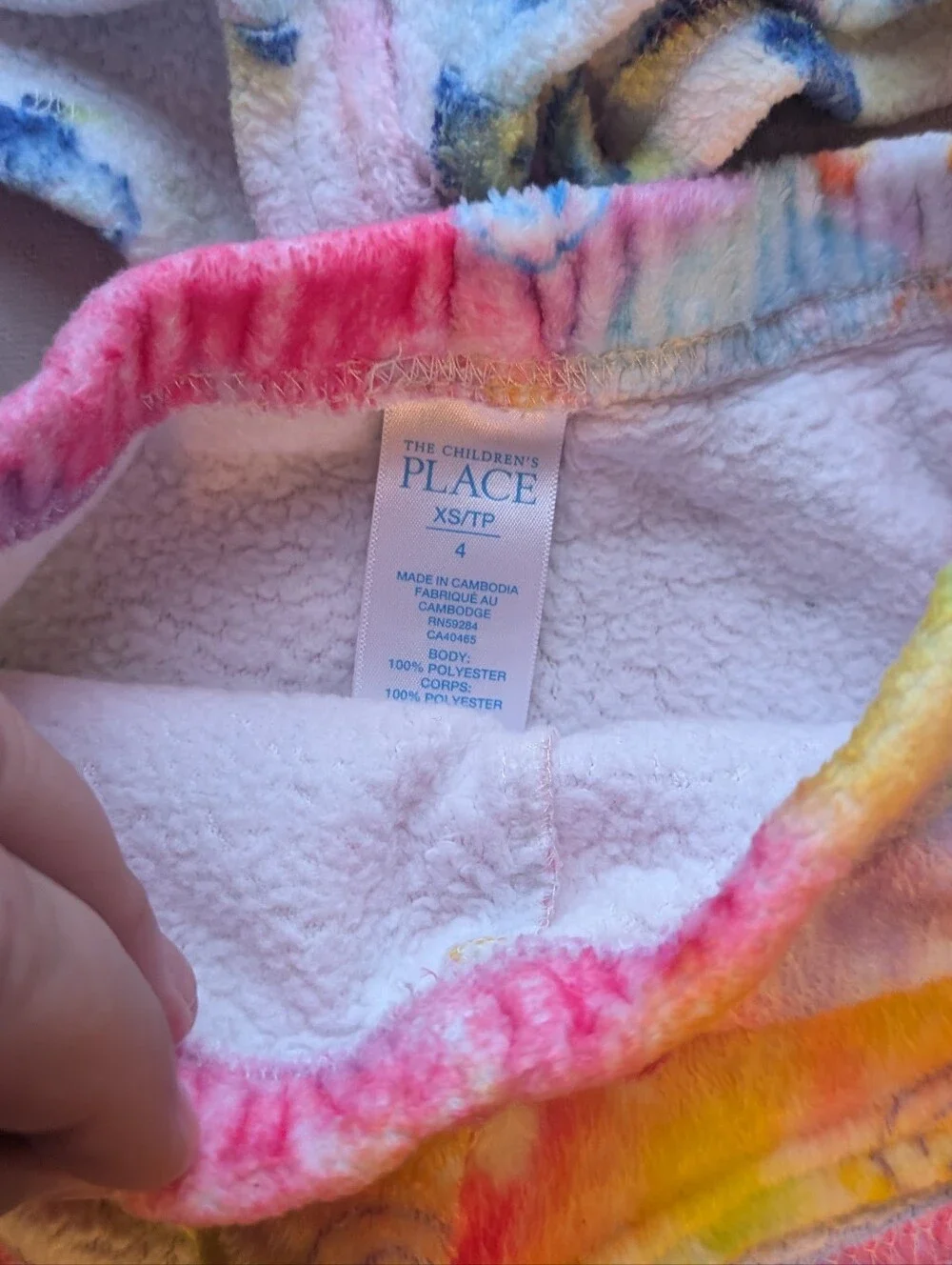 Children's Place Bundle Of 2 Fleece Pajama Shorts Size 4